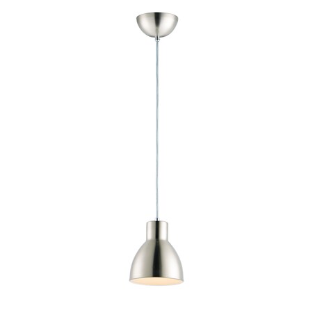 Maxim Lighting Cora 1-Light 7" Wide Satin Nickel Pendant Light 11020SN